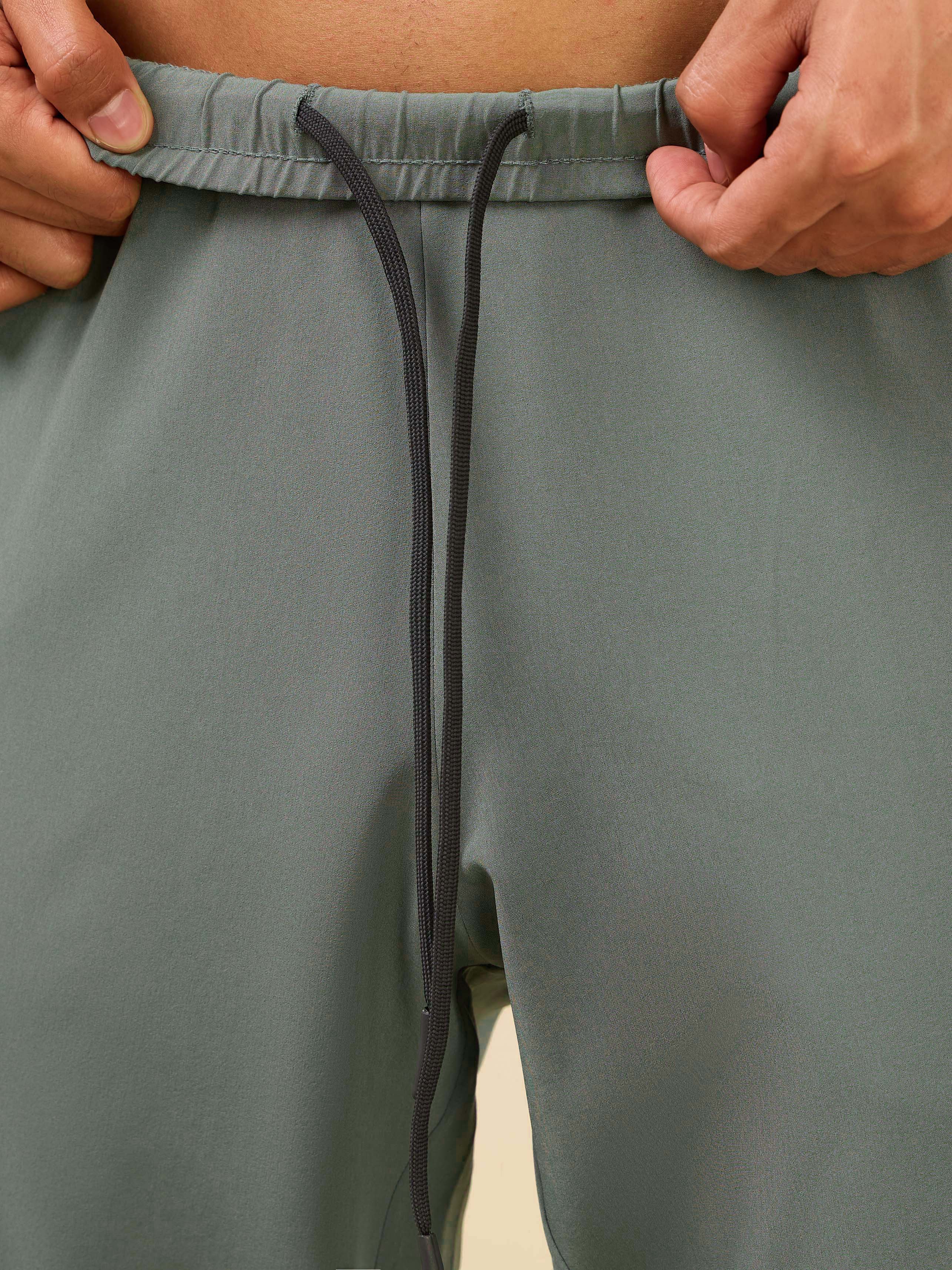 Men's Olive Train Out Premium Trackpants - Image 10