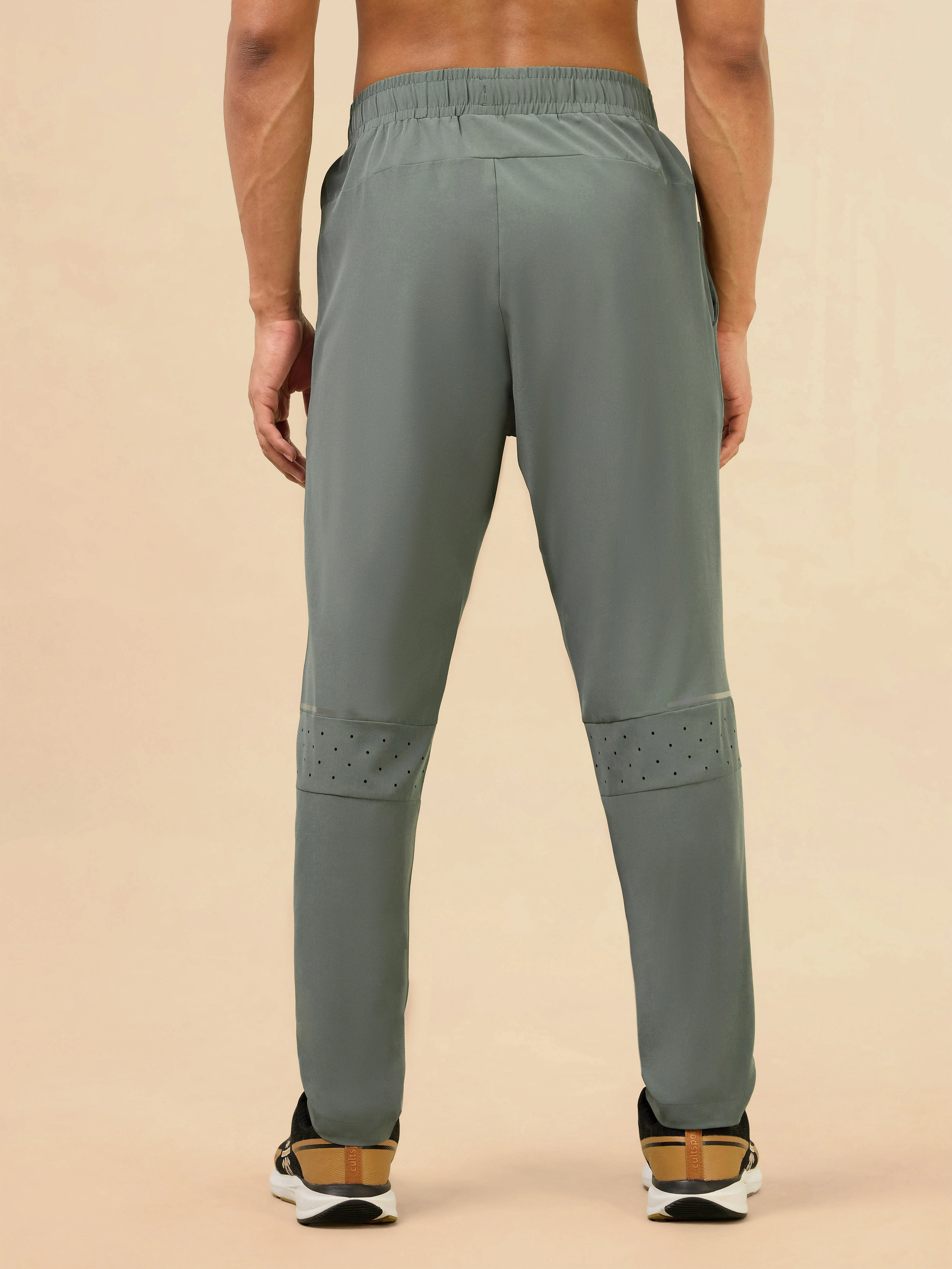Men's Olive Train Out Premium Trackpants - Image 6