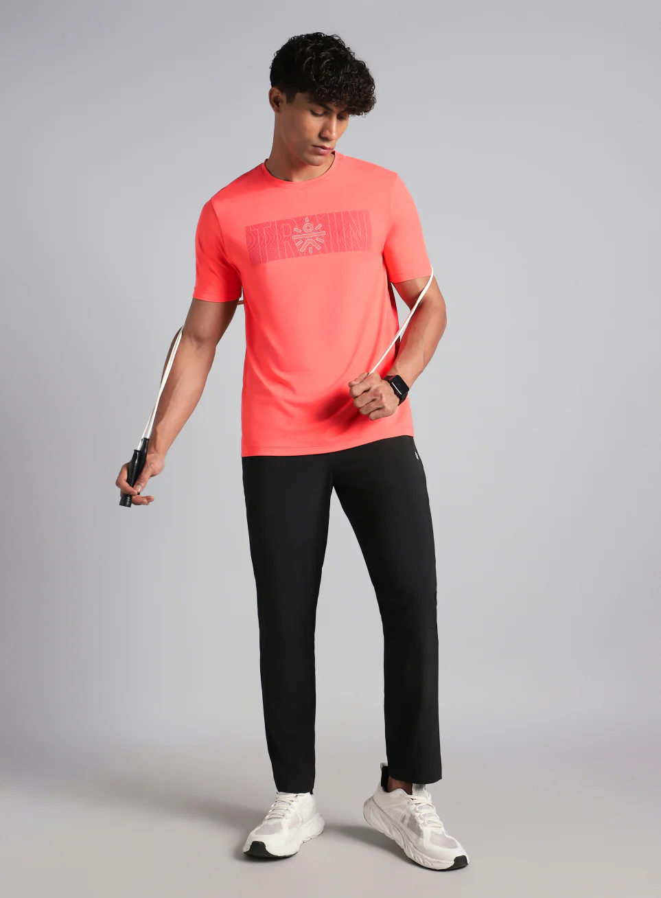 Men's Peach Cult Train Graphic T-shirt - Image 2