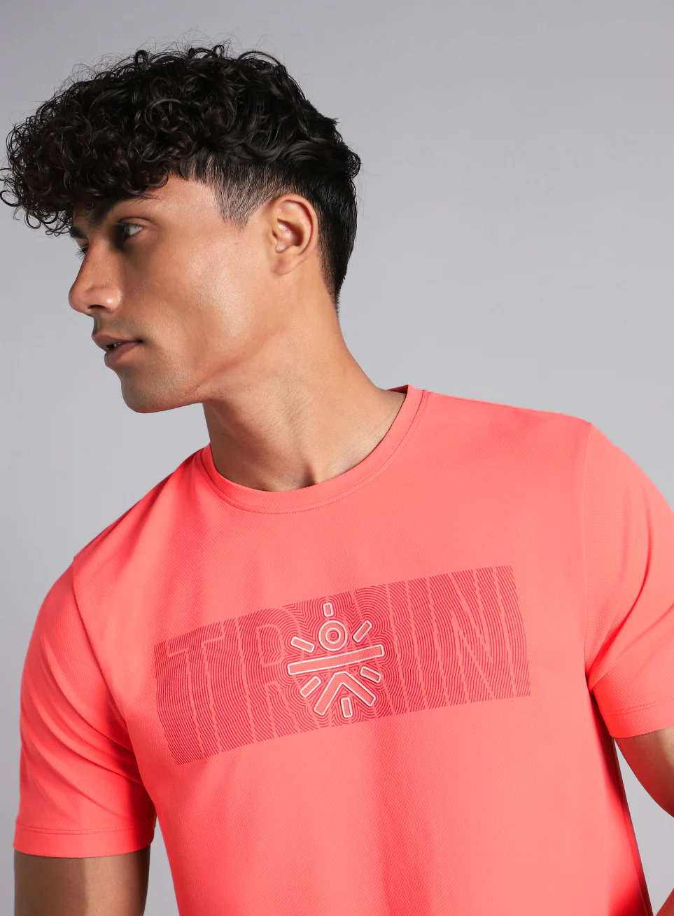 Men's Peach Cult Train Graphic T-shirt - Image 7