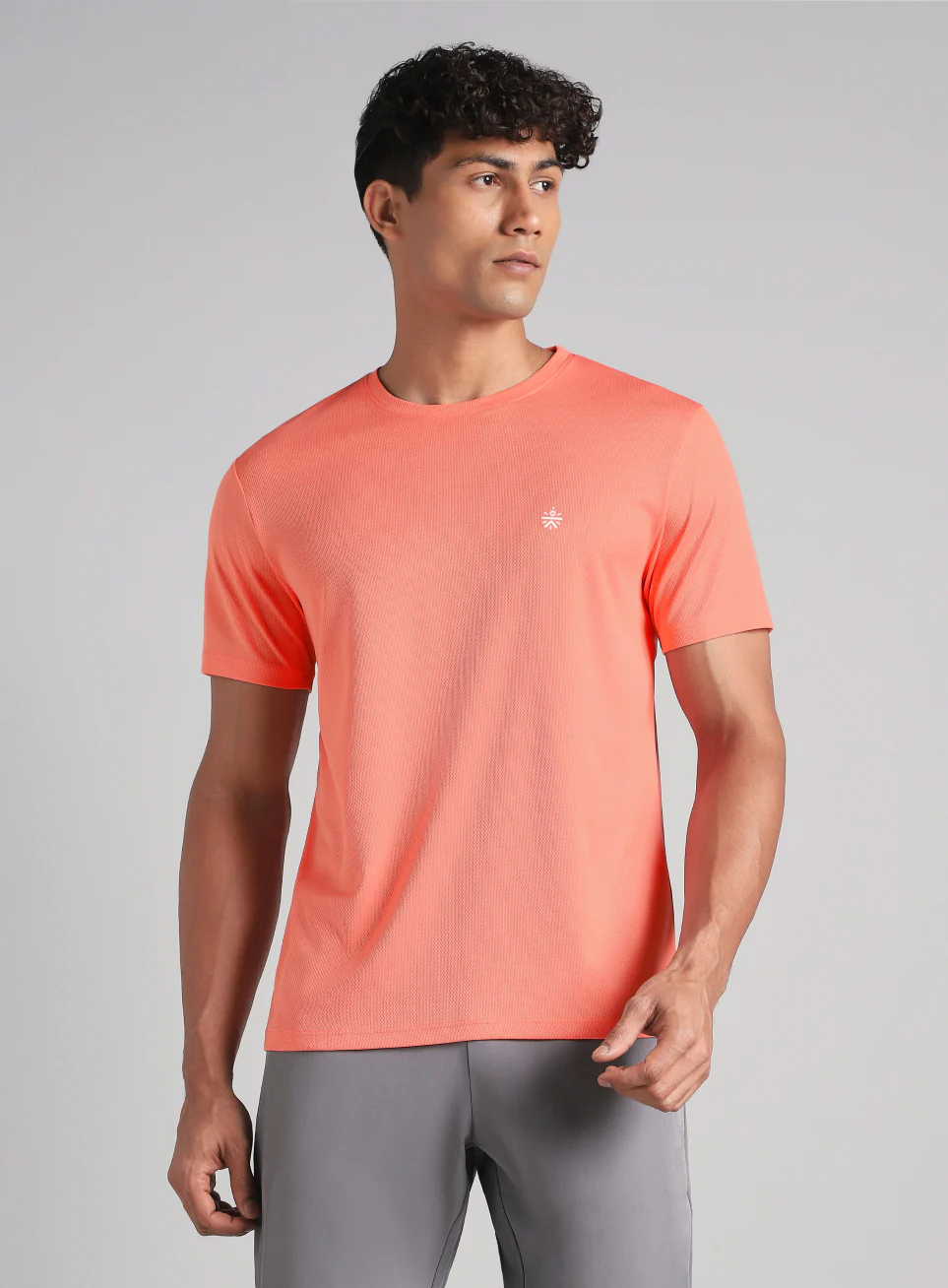 Men's Peach Train All Fly Dry T-Shirt - Image 4