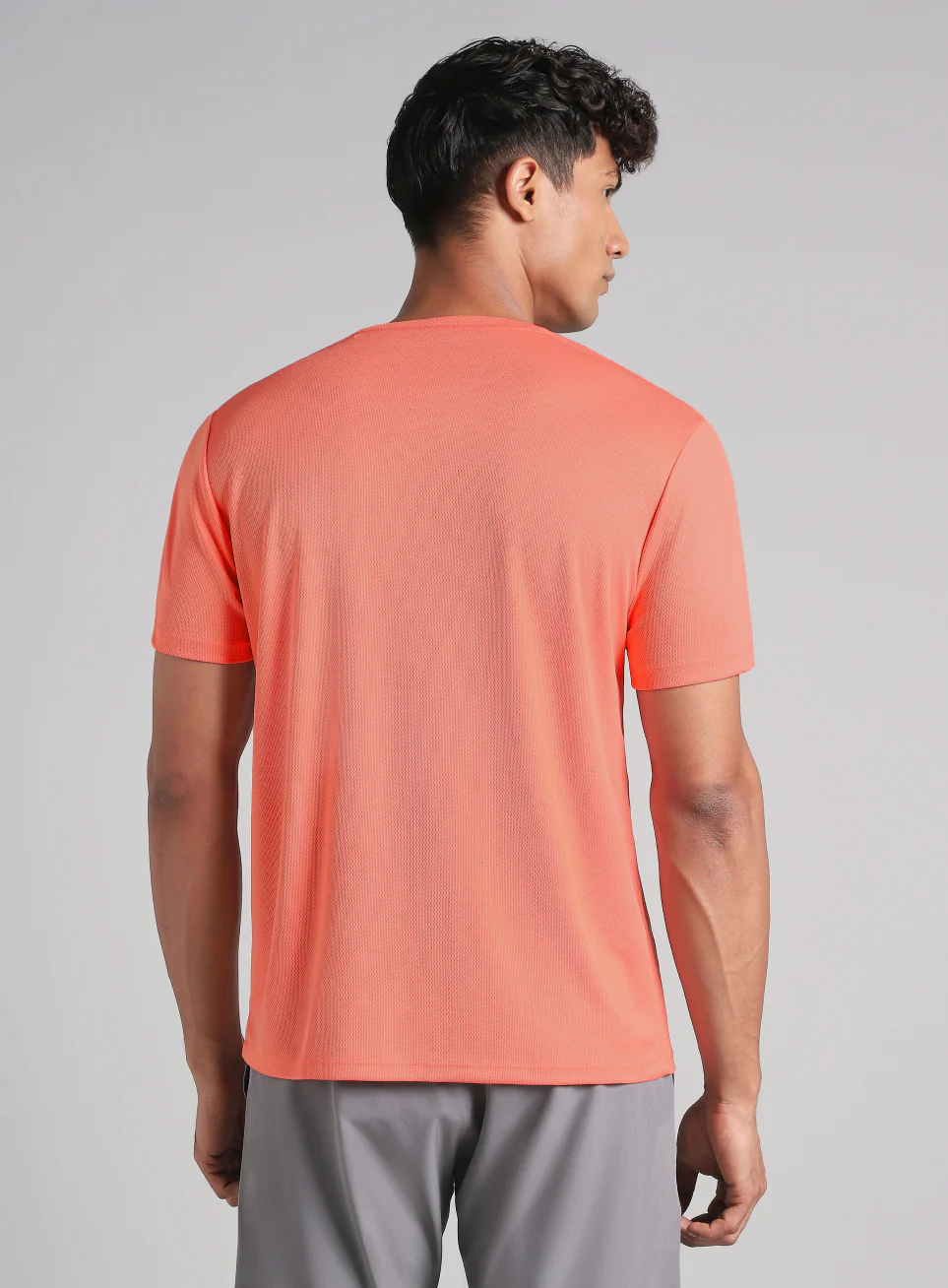 Men's Peach Train All Fly Dry T-Shirt - Image 6