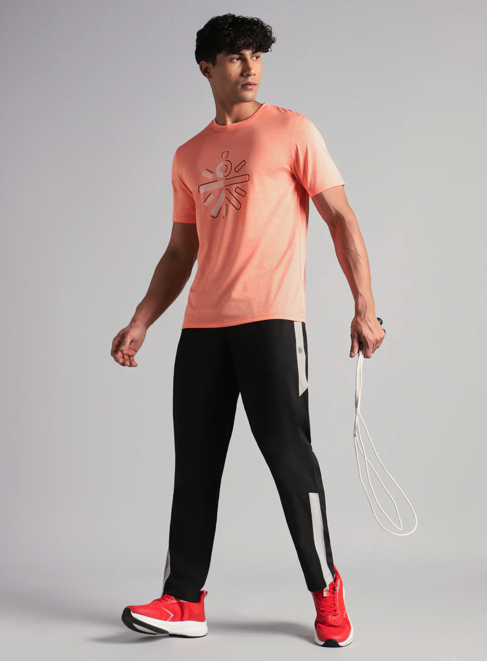 Men's Peach Training Essential T shirt - Image 3
