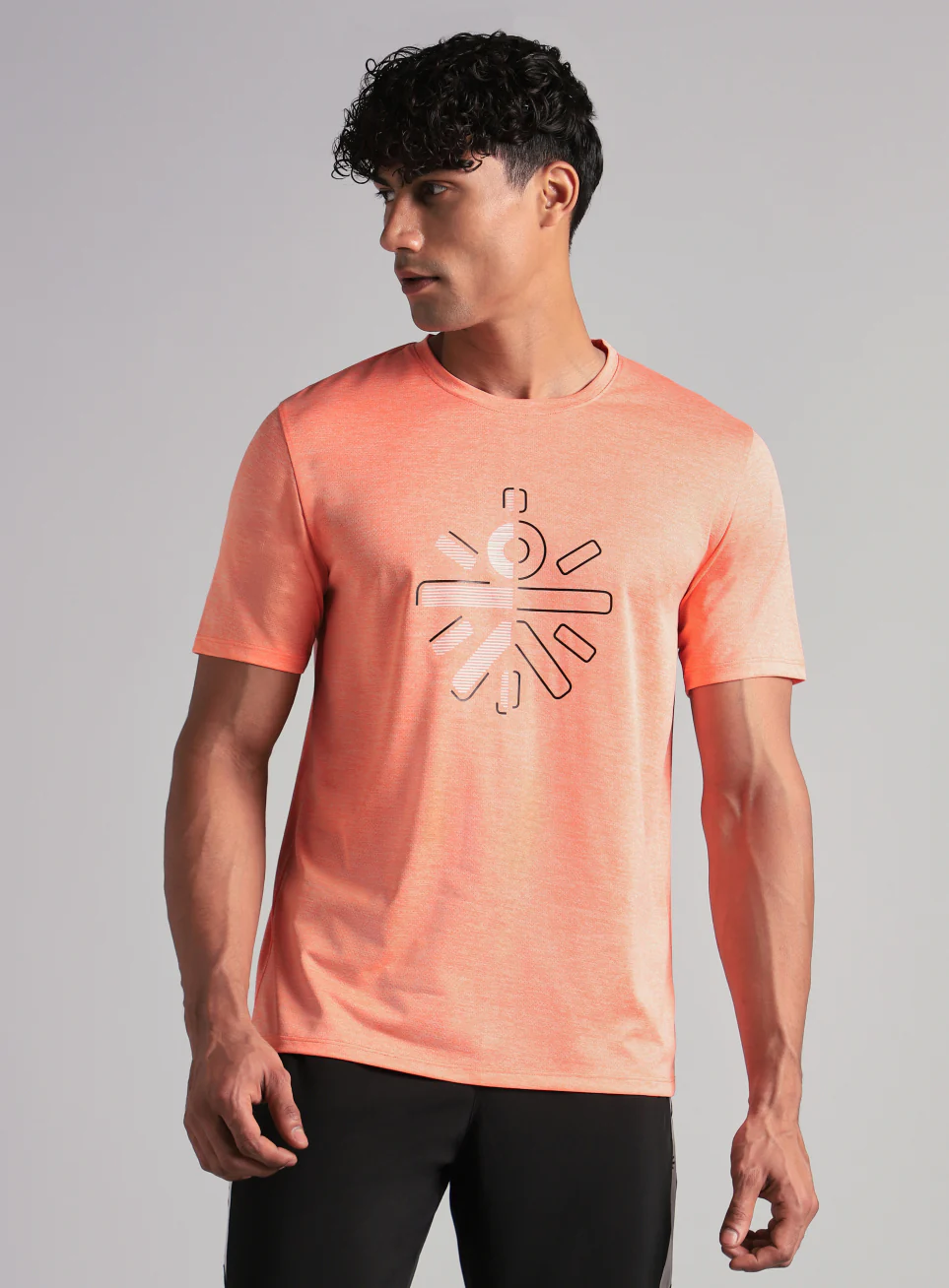 Men's Peach Training Essential T shirt - Image 4