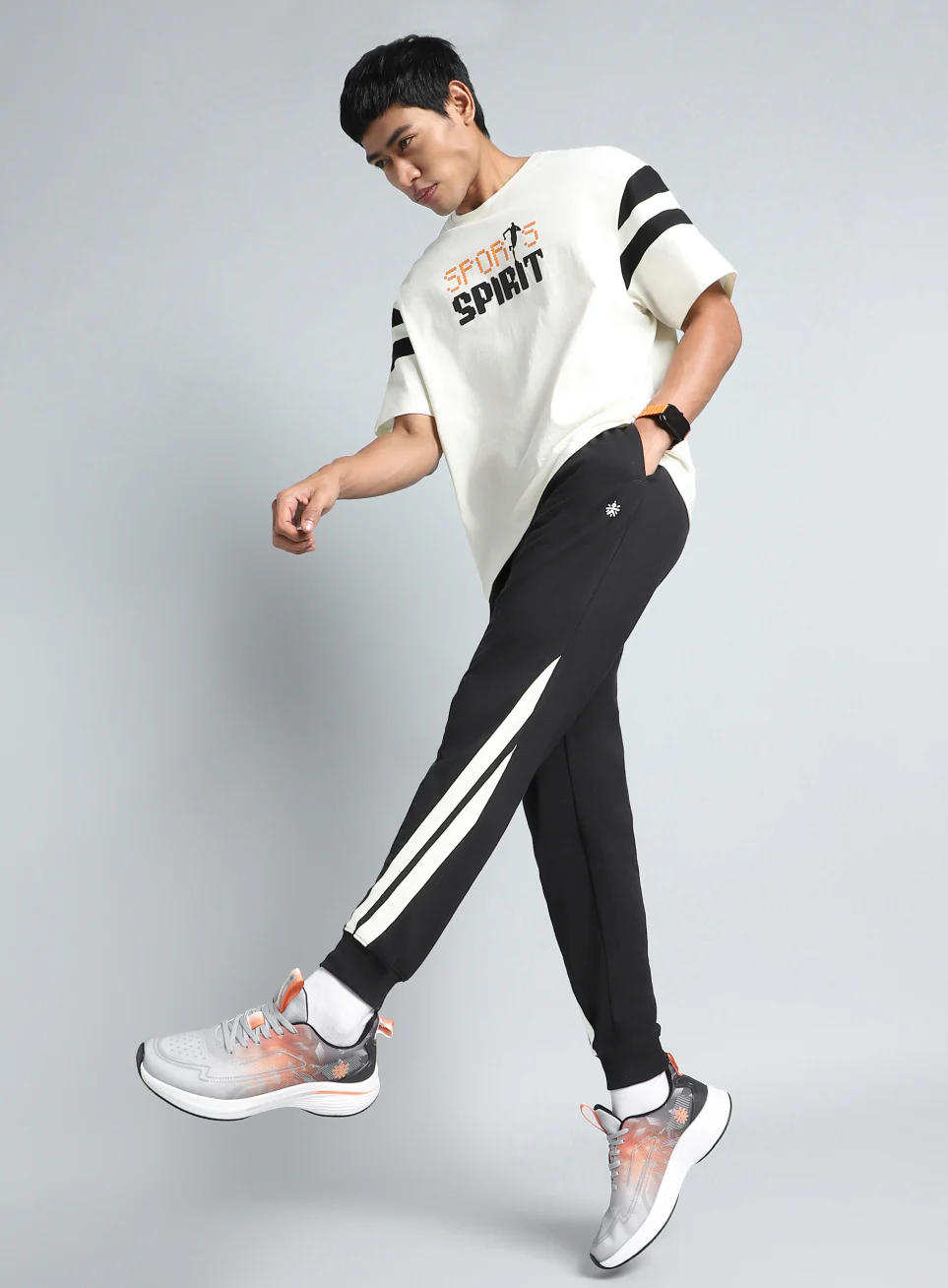 Men's Play On Black Joggers - Image 2