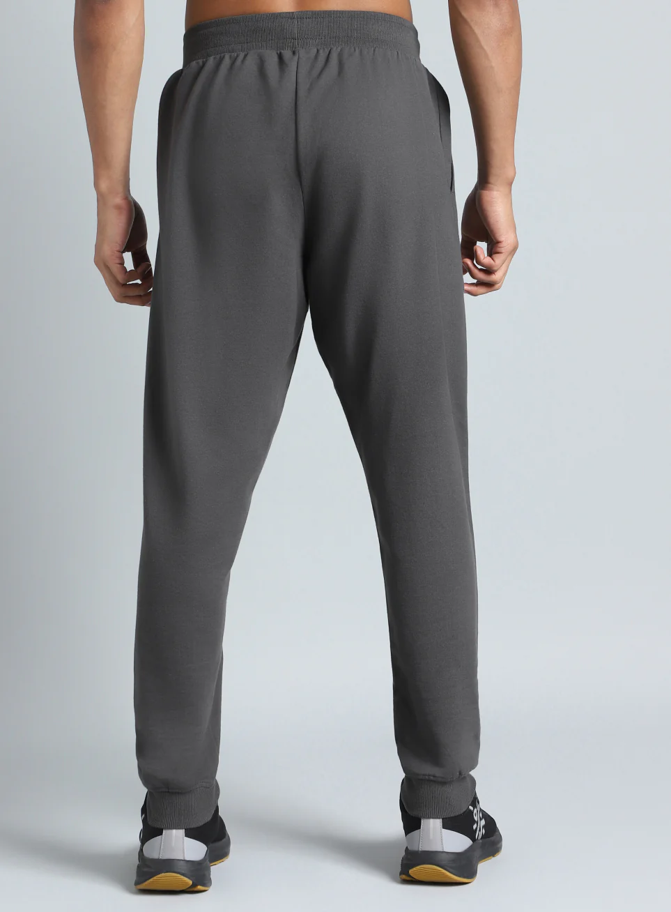 Men's Play On Dark Grey Reverse Pocket Joggers - Image 6