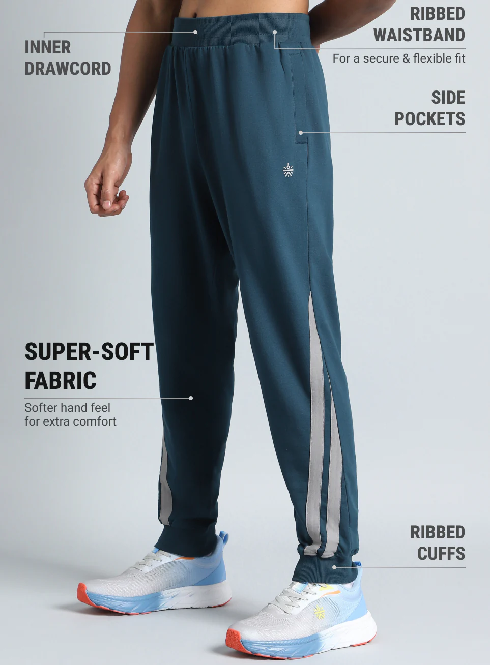 Men's Play On Navy Joggers - Image 5
