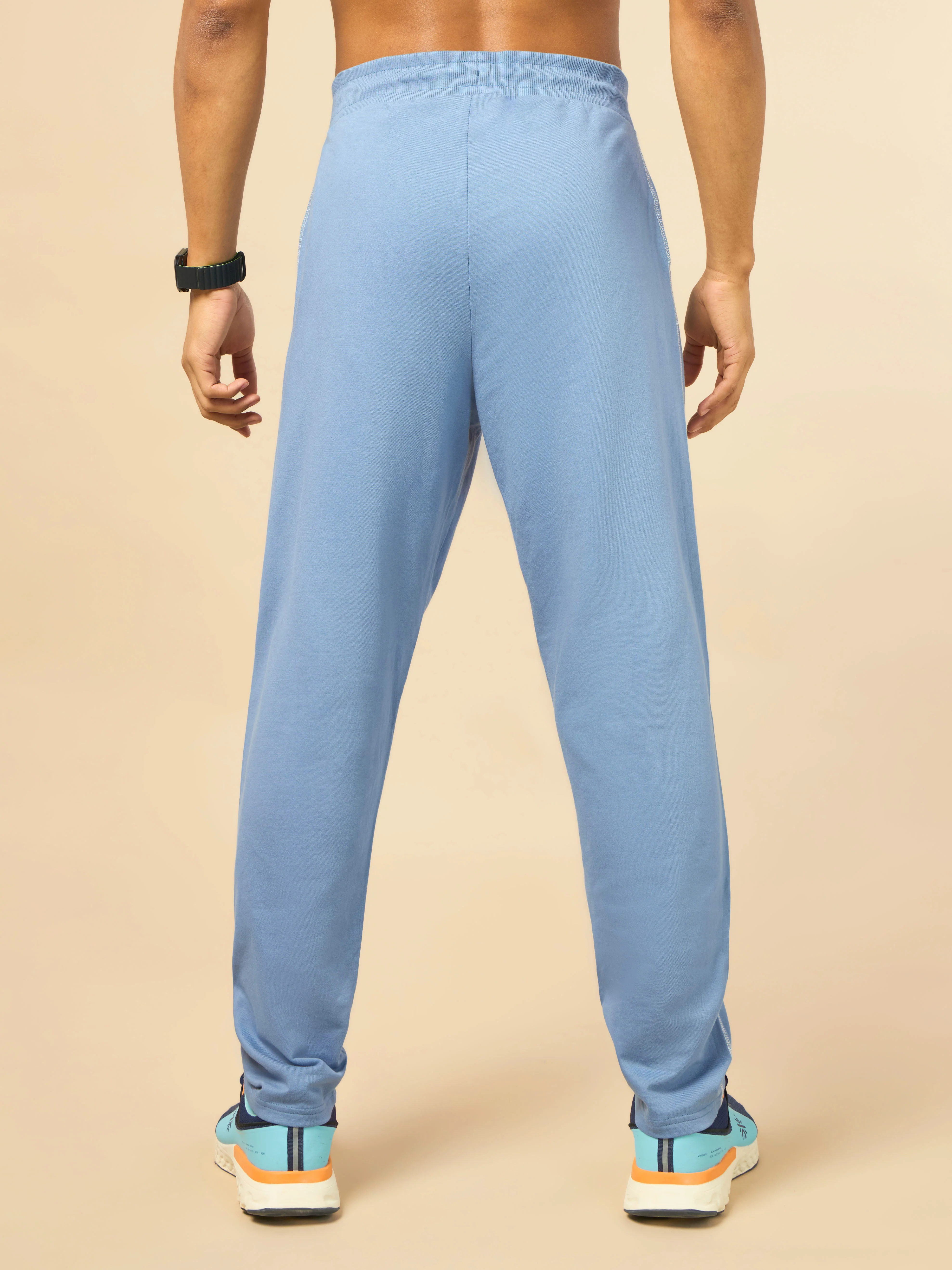 Men's Play Series Blue Trackpants - Image 6