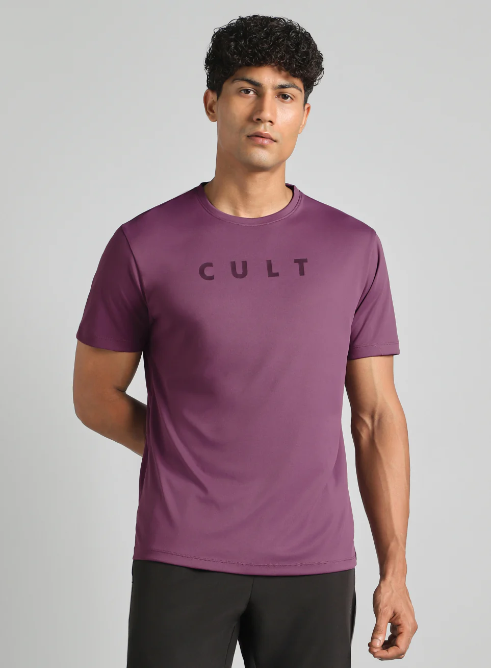 Men's Plum All Day Training T-shirt - Image 4