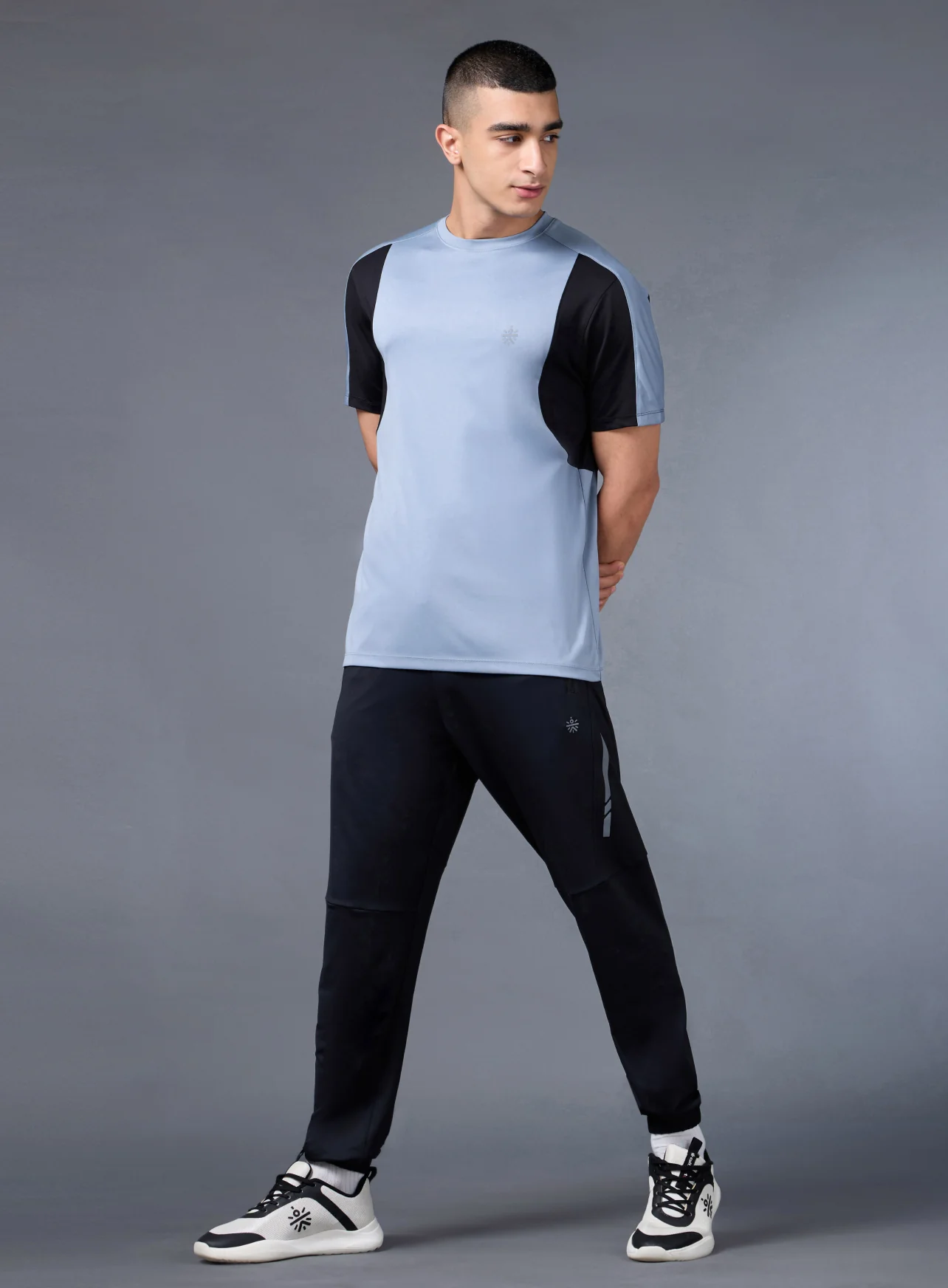 Men's Power Pack Blue Running T-shirt - Image 3