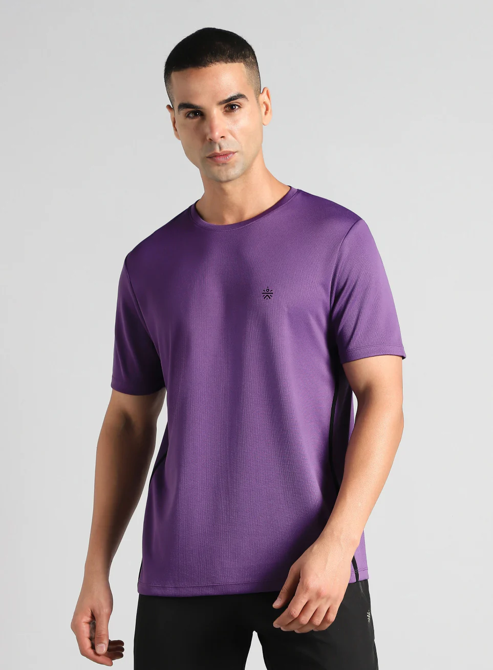 Men's Purple All Format Training T-shirt - Image 4