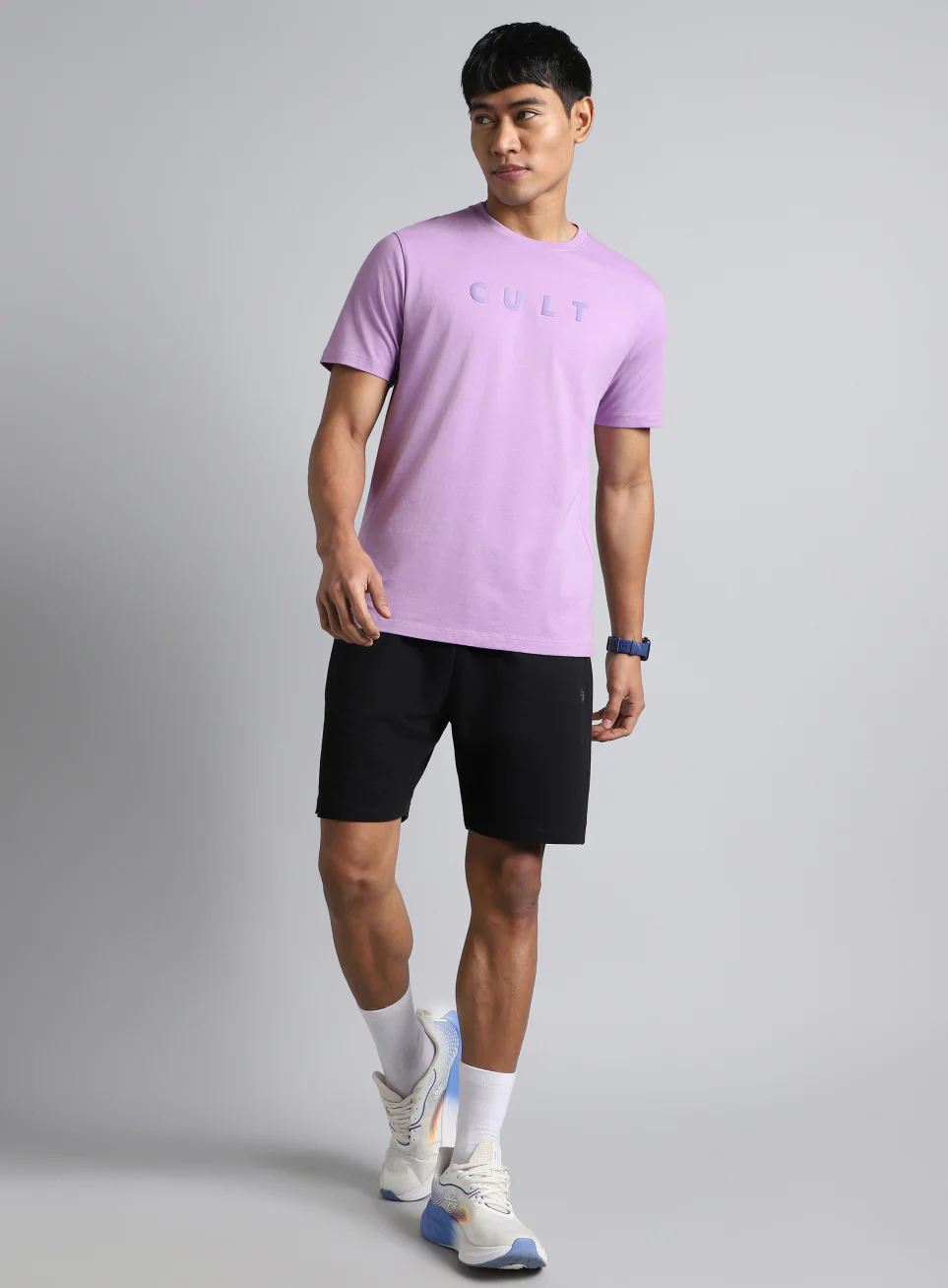 Men's Purple Cult Graphic T-shirt - Image 2