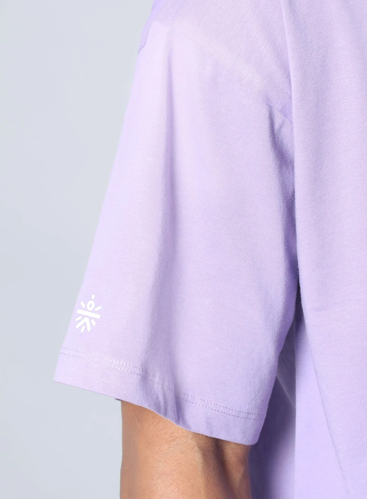 Men's Purple Dance Back Print Oversized fit T-shirt - Image 8