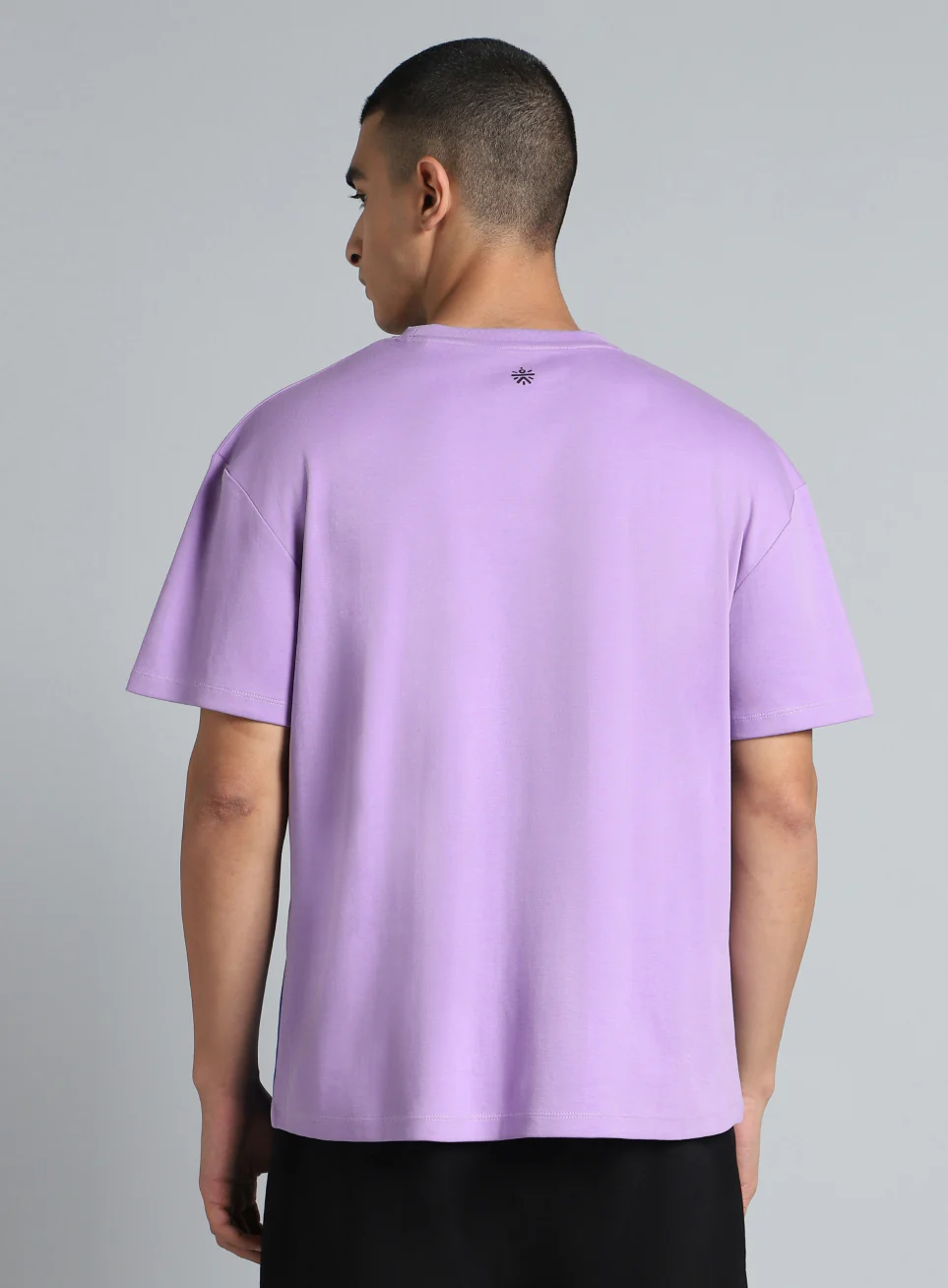 Men's Purple Dance off Colourblock T-shirt - Image 6