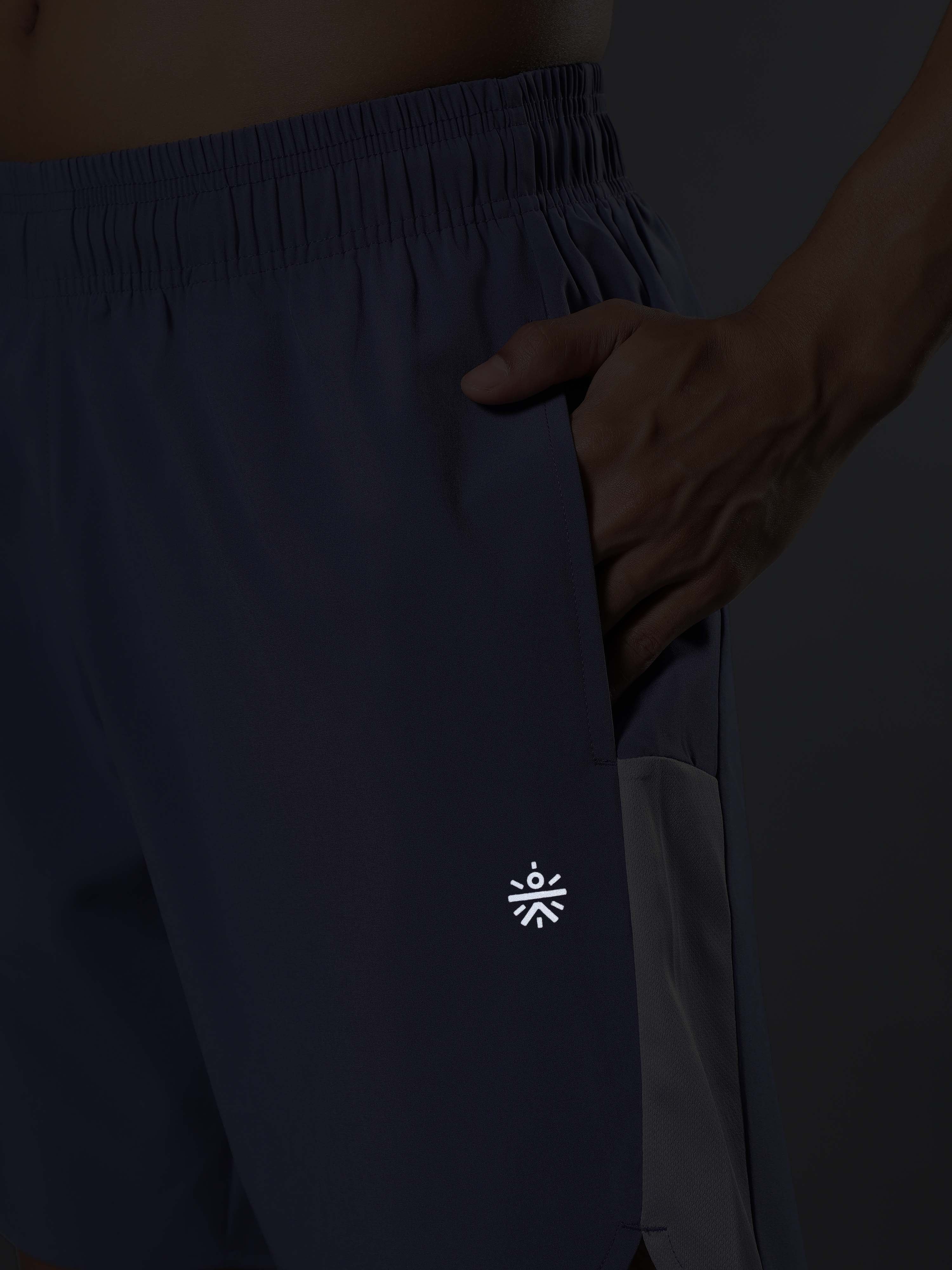 Men's Purple Pace Up Runner's Shorts - Image 10