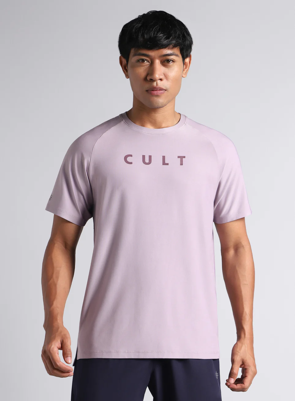 Men's Purple Pace up Running T-shirt - Image 4