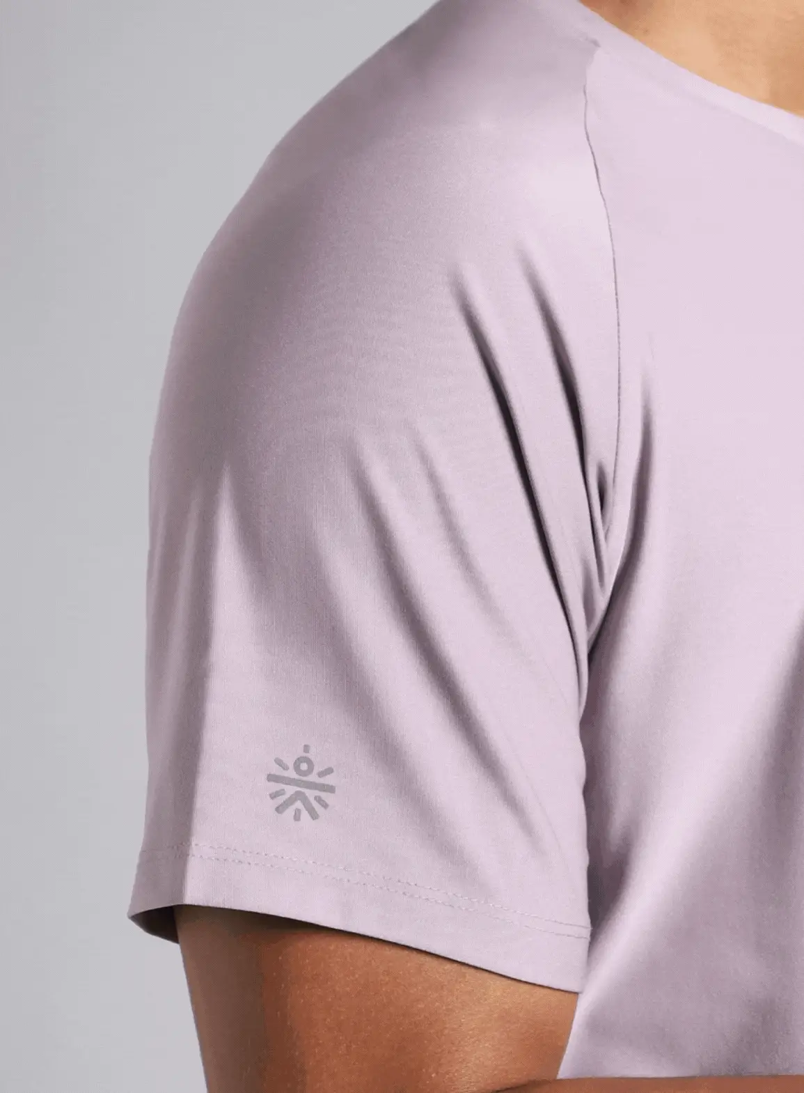 Men's Purple Pace up Running T-shirt - Image 8