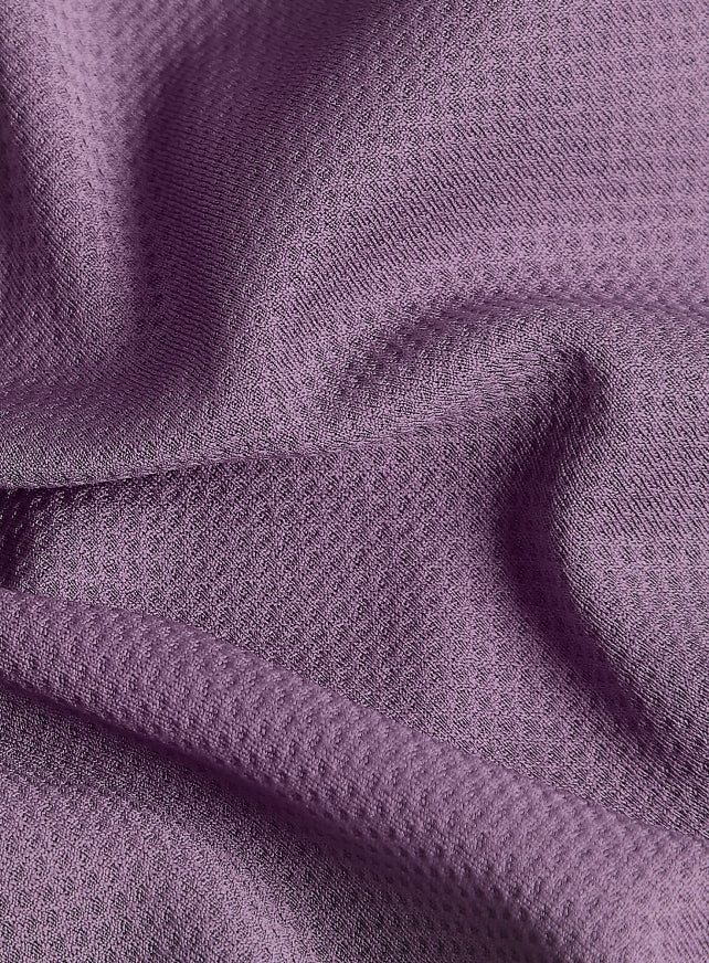 Men's Purple Performance Sculpted Polo T-shirt - Image 11