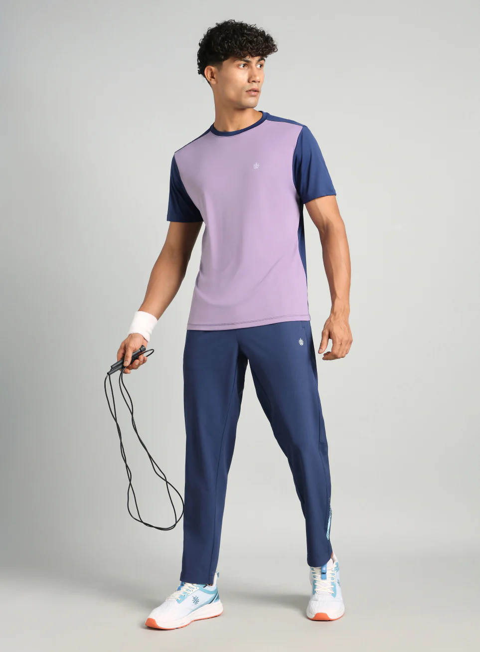 Men's Purple Play Big FLY-DRY™ T-shirt - Image 3