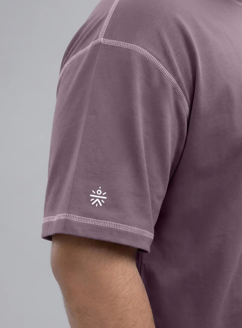 Men's Purple Play Day Plus Size Oversized Fit T-shirt - Image 8