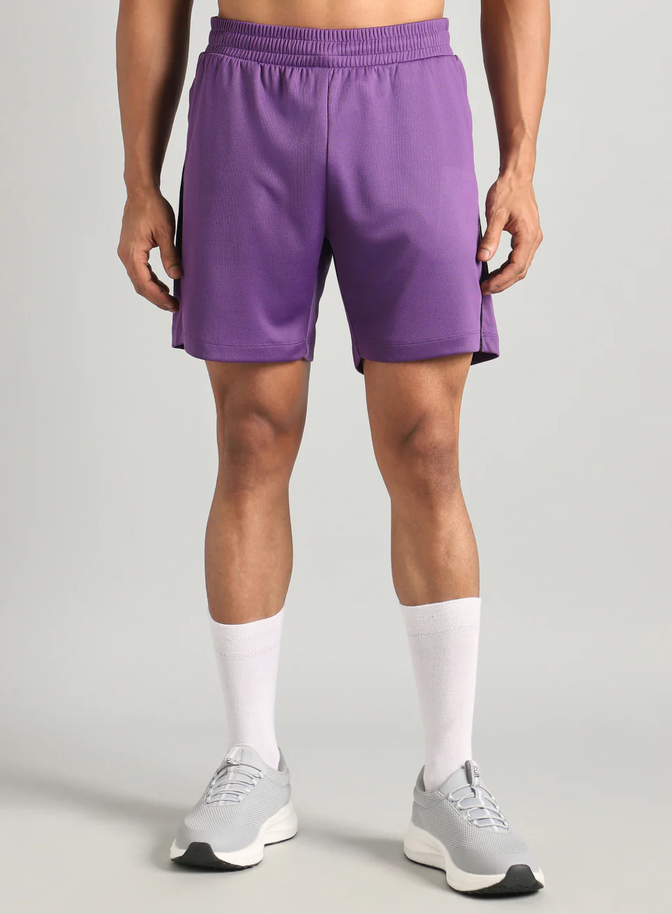 Men's Purple Power Pop Active Shorts - Image 4