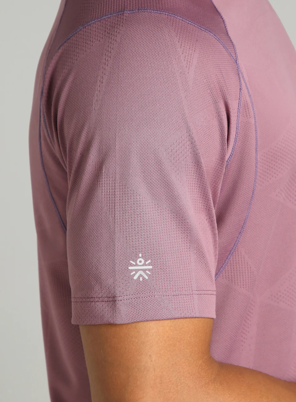 Men's Purple Power Training Sculpted T-shirt - Image 8