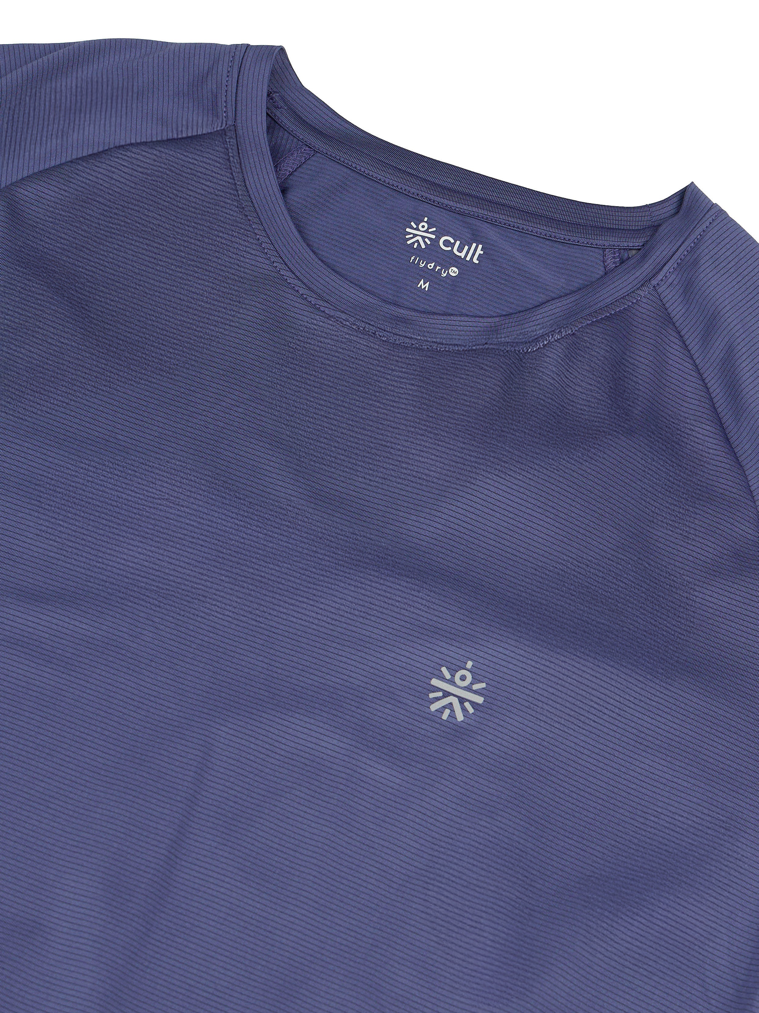 Men's Purple Run Forward T-shirt - Image 9