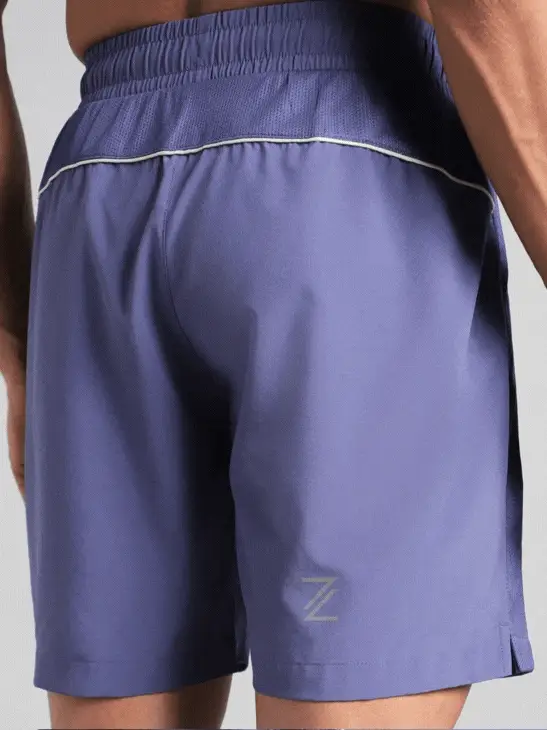 Men's Purple Runner's Sprint Shorts - Image 10