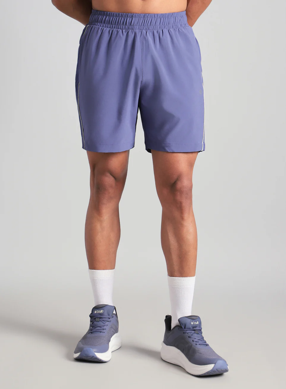 Men's Purple Runner's Sprint Shorts - Image 4