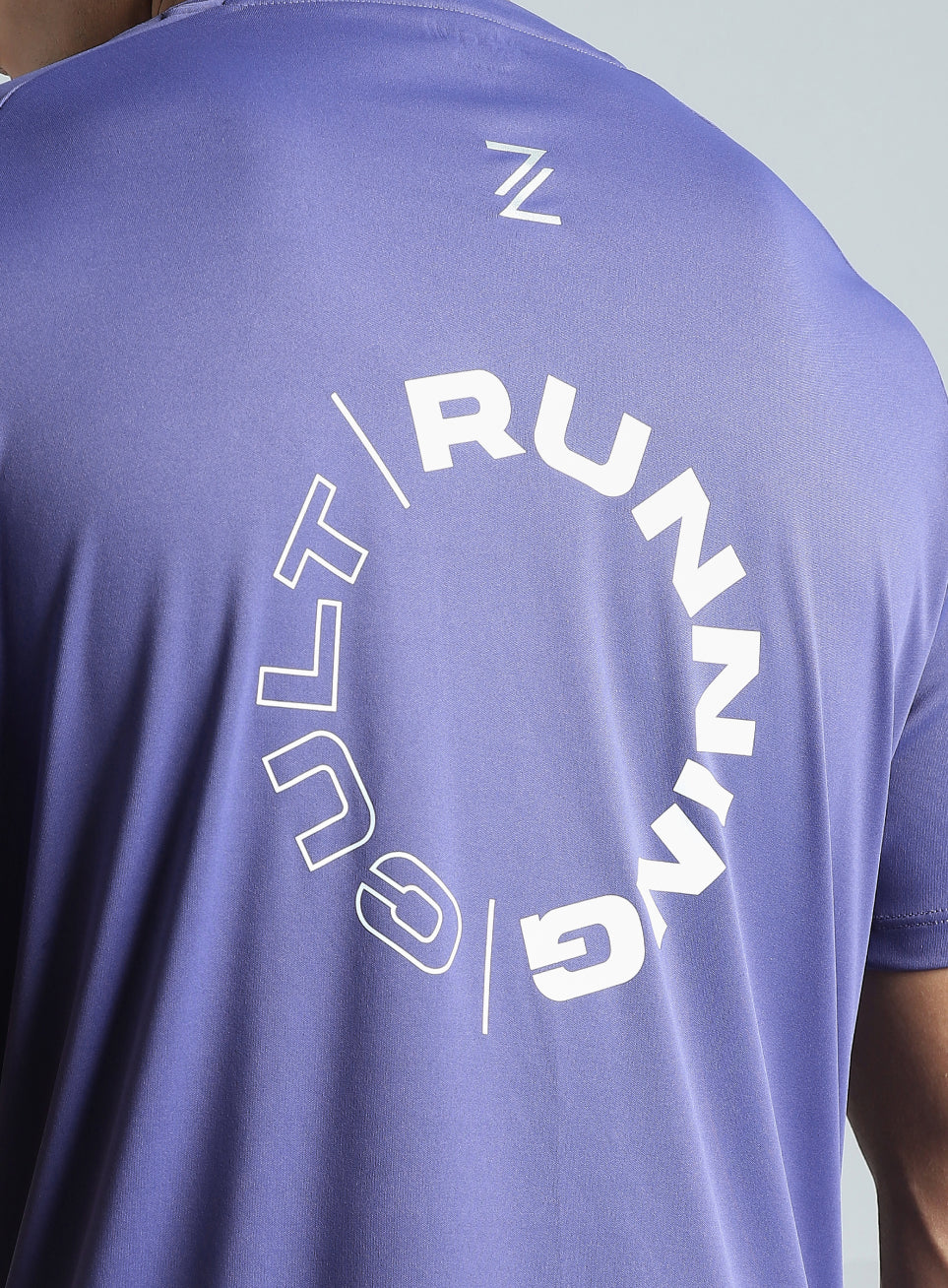 Men's Purple Running Club Graphic T-shirt - Image 7