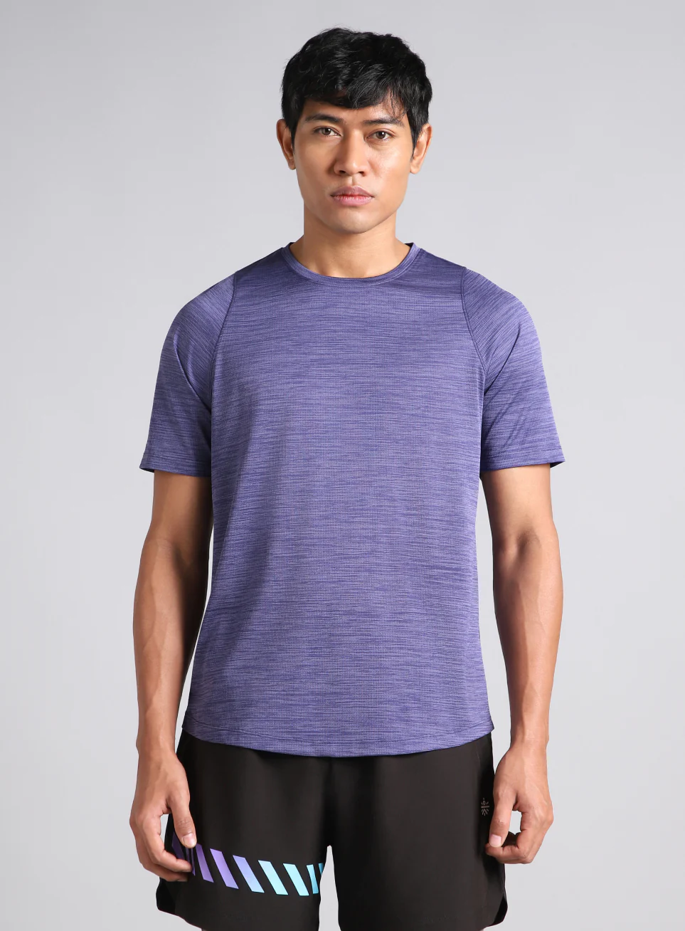 Men's Purple Training Elevate Sculpt T-shirt - Image 4