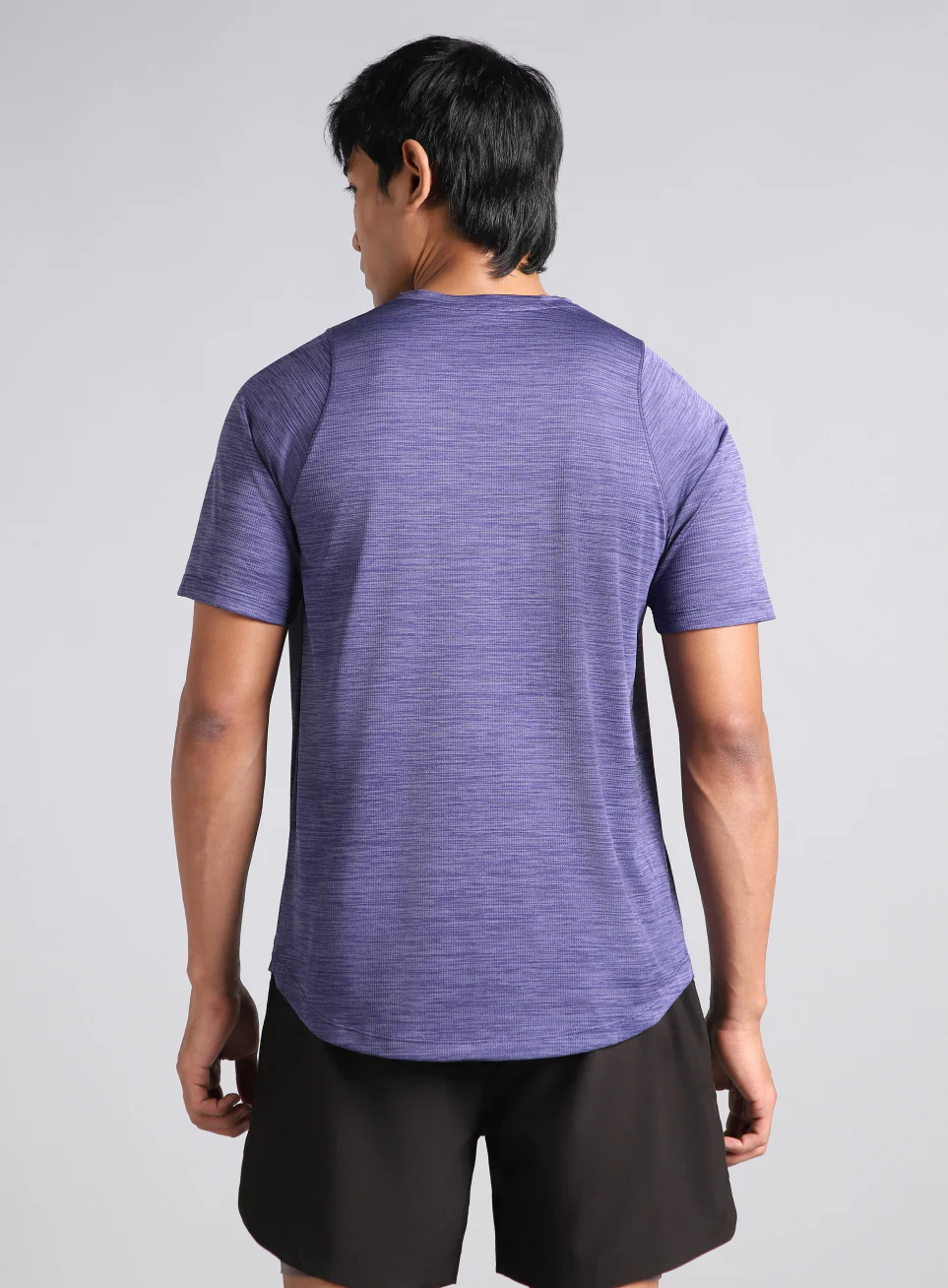 Men's Purple Training Elevate Sculpt T-shirt - Image 6