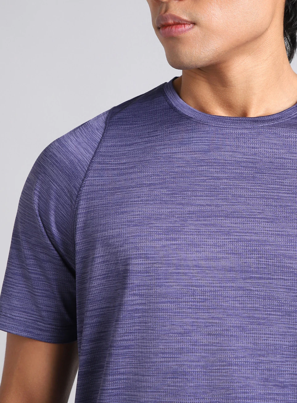 Men's Purple Training Elevate Sculpt T-shirt - Image 7