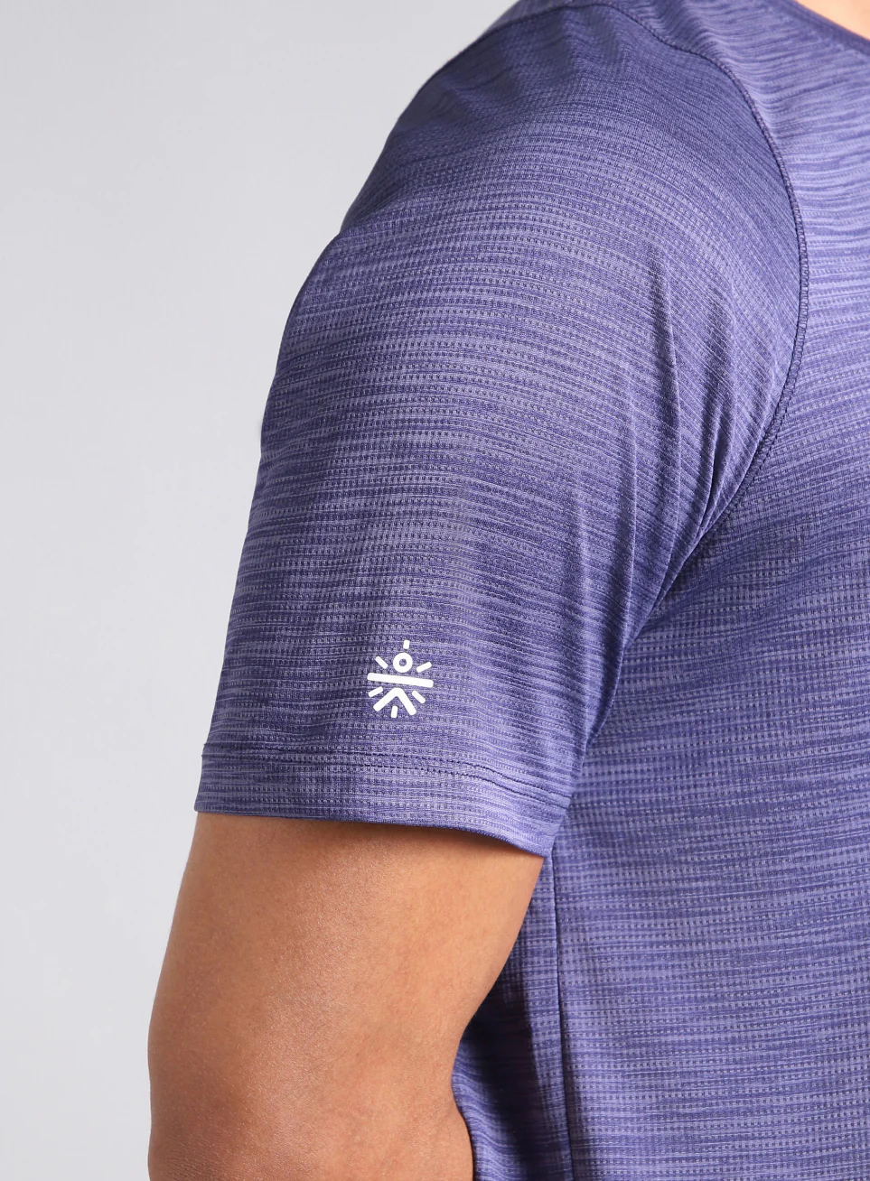 Men's Purple Training Elevate Sculpt T-shirt - Image 8