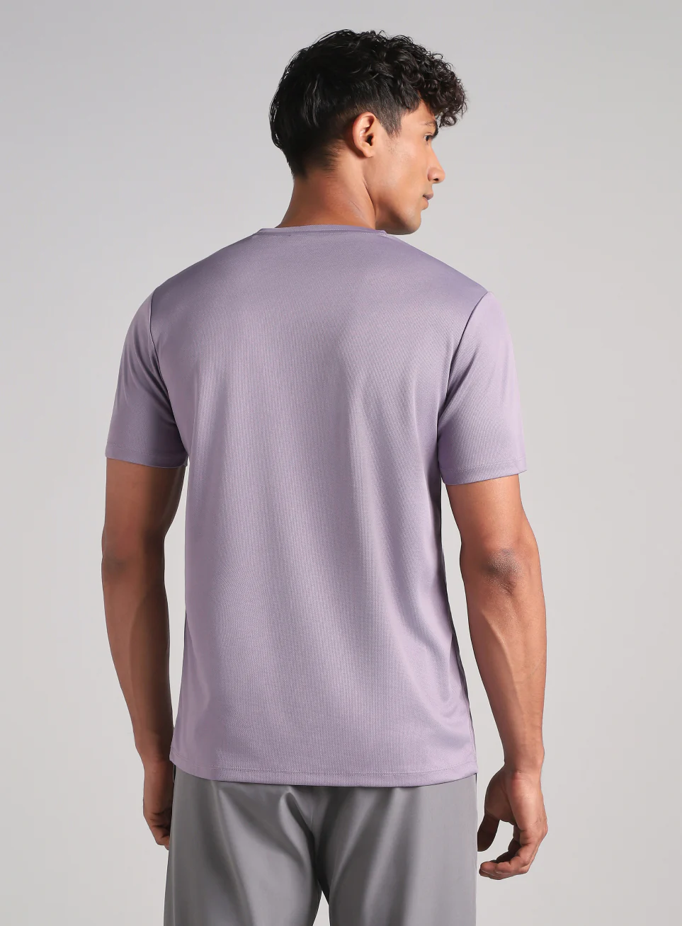 Men's Purple Training Graphic T-Shirt - Image 6