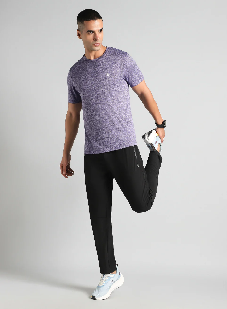 Men's Purple Ultimate Training T-shirt - Image 2