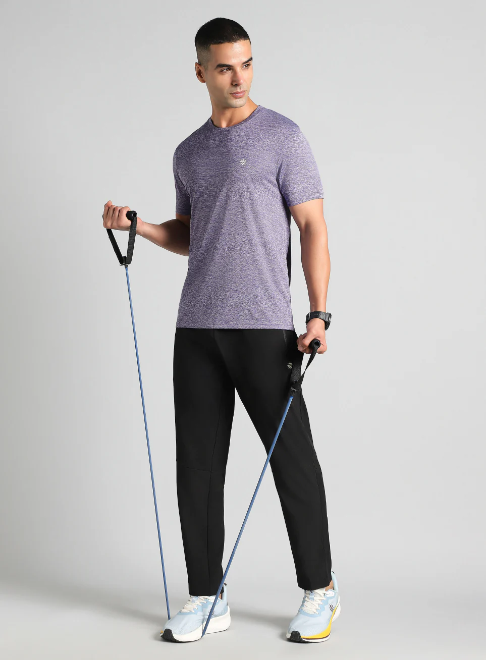 Men's Purple Ultimate Training T-shirt - Image 3