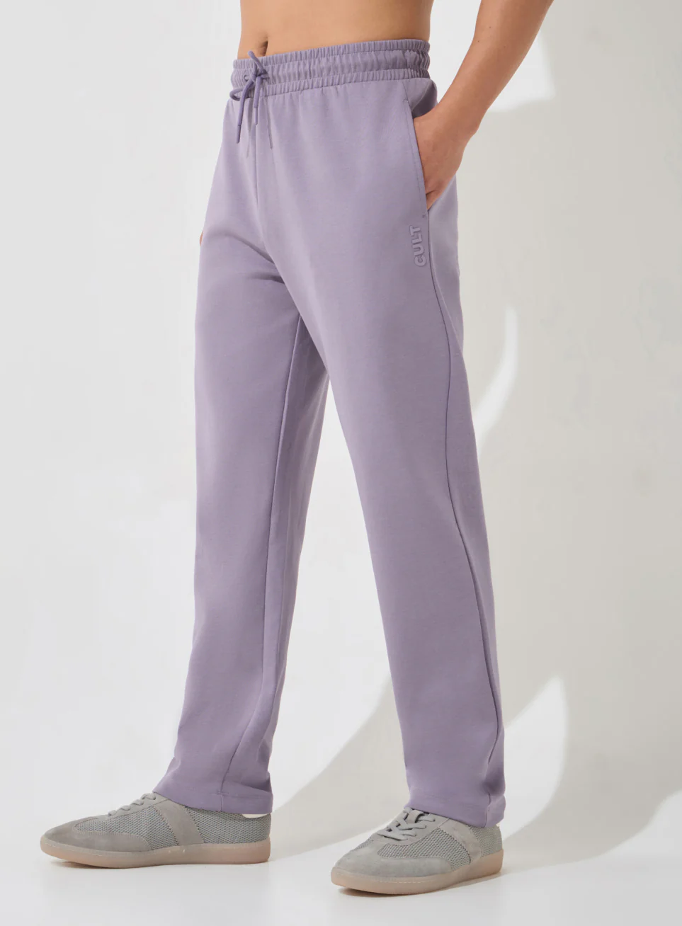 Men's Purple Ultra Luxe Classic Trackpants - Image 5