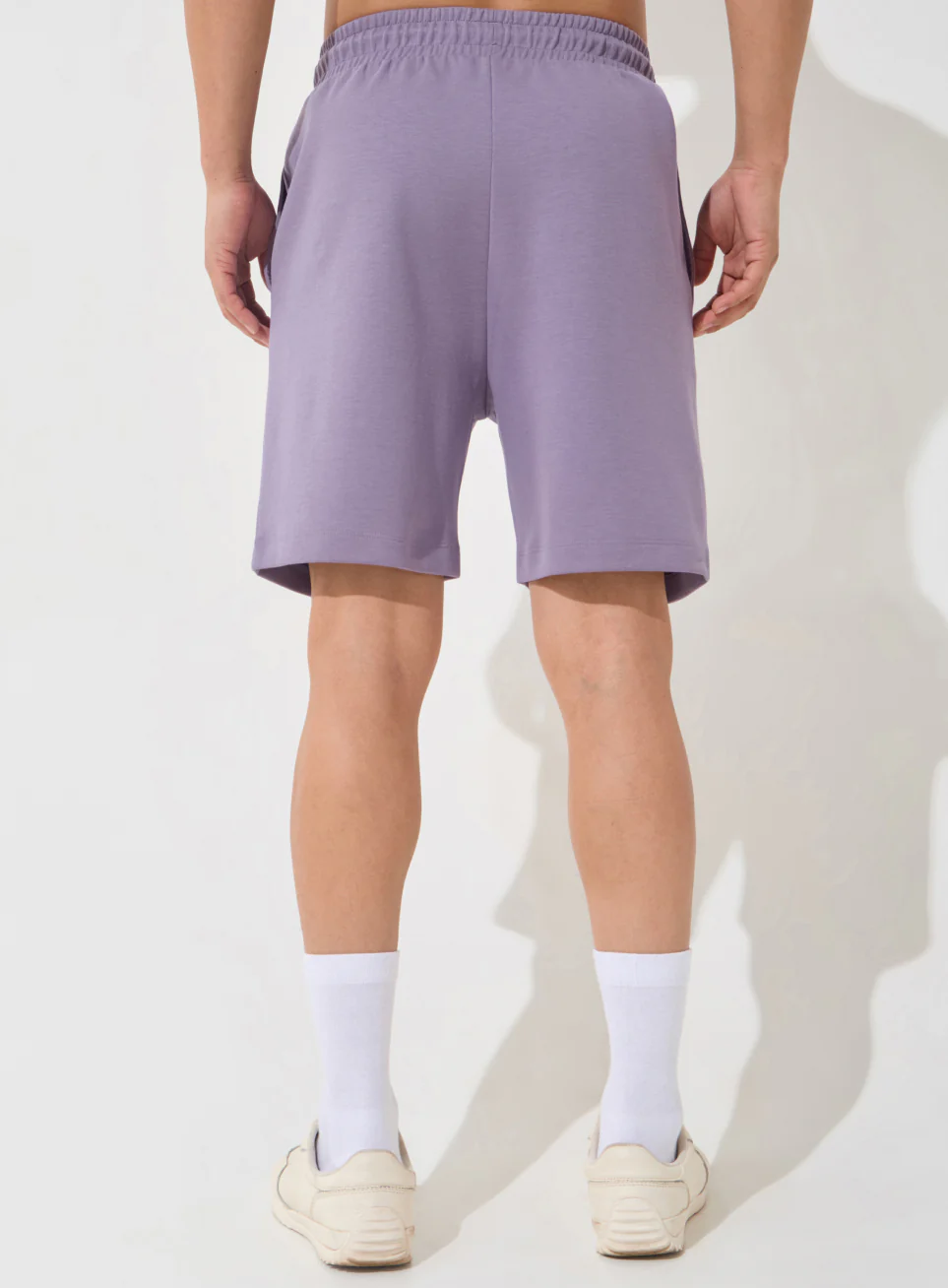 Men's Purple Ultra Luxe Tailored Shorts - Image 6