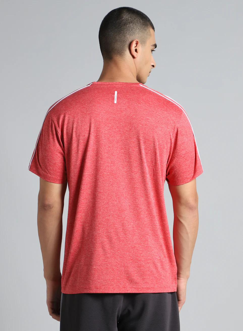 Men's Red Active Day COMFORtech T-shirt - Image 6