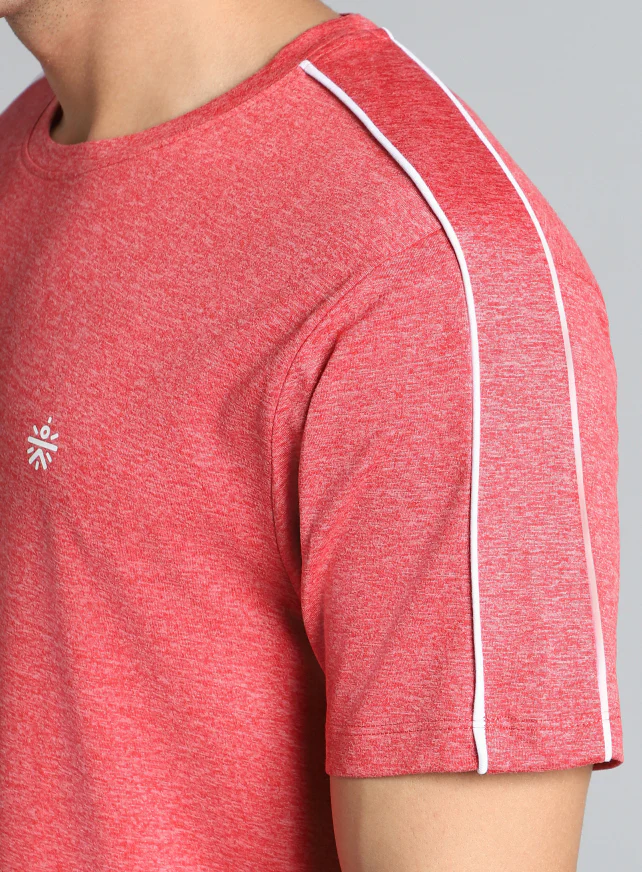 Men's Red Active Day COMFORtech T-shirt - Image 8