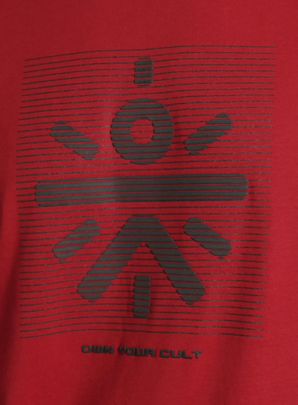 Men's Red Cult Brand Carrier T-shirt - Image 2