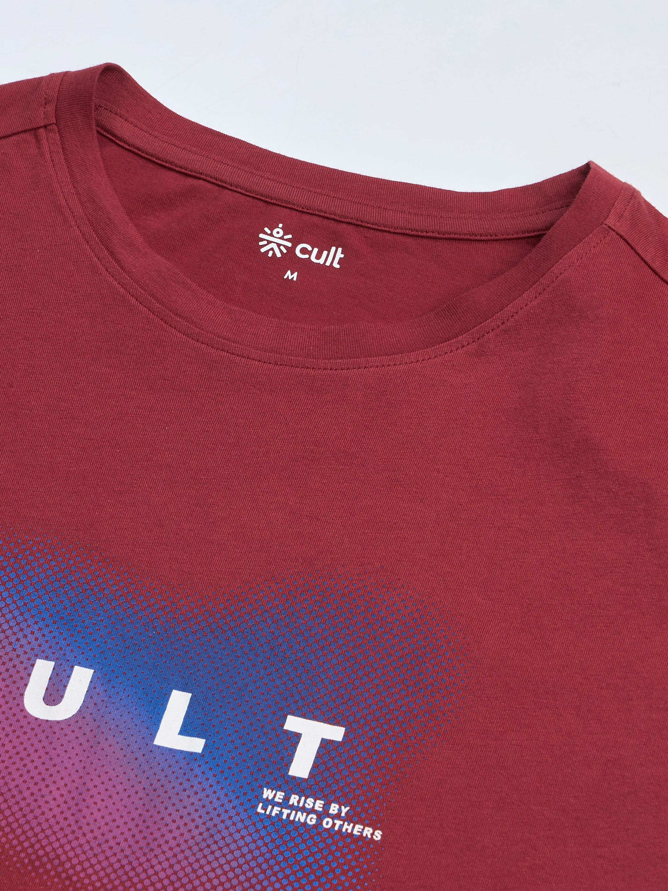 Men's Red Cult Training Graphic T-shirt - Image 9