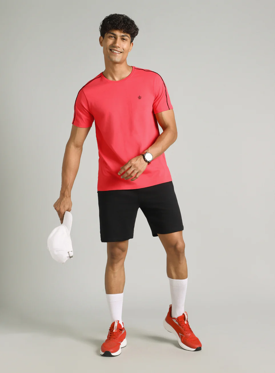 Men's Red Everyday Play T-shirt - Image 2