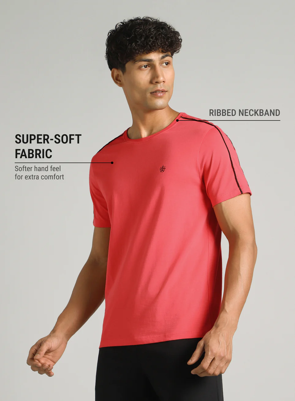 Men's Red Everyday Play T-shirt - Image 5