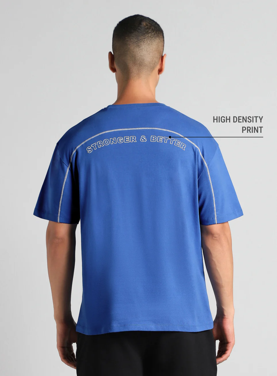 Men's Royal Blue Cult Anthem T-shirt - Image 6