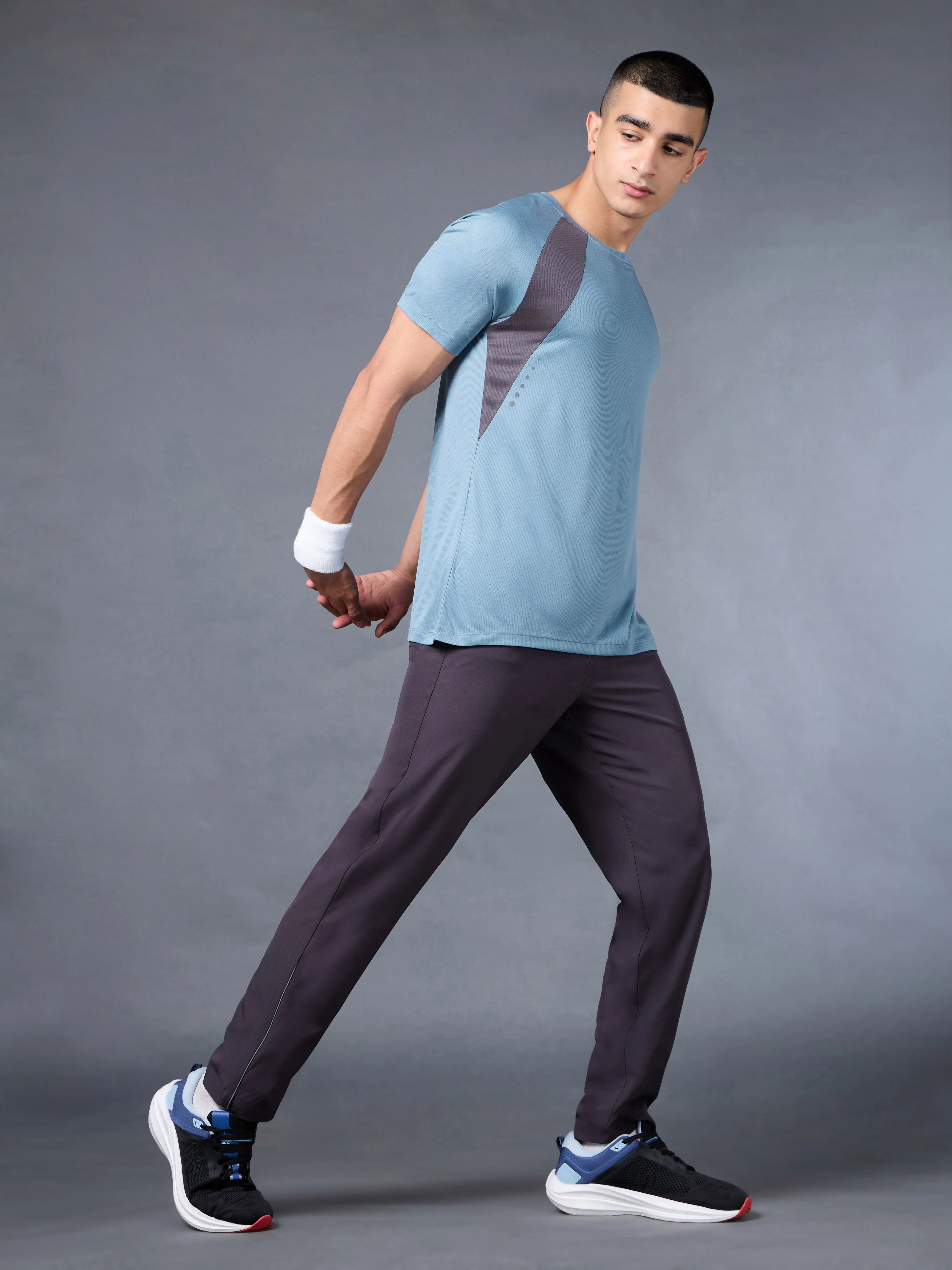 Men's Run Champion Blue T-shirt - Image 3