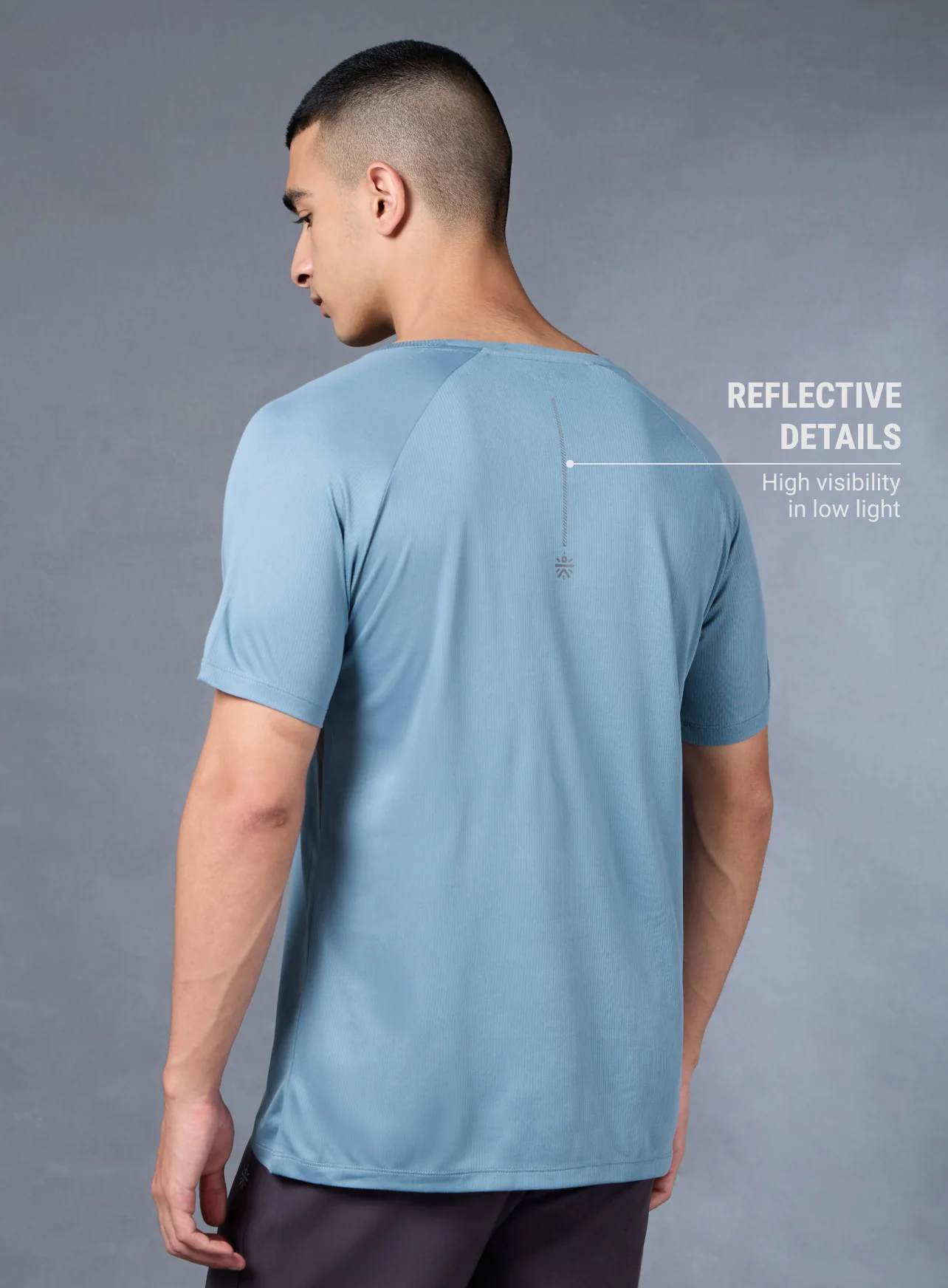 Men's Run Champion Blue T-shirt - Image 6