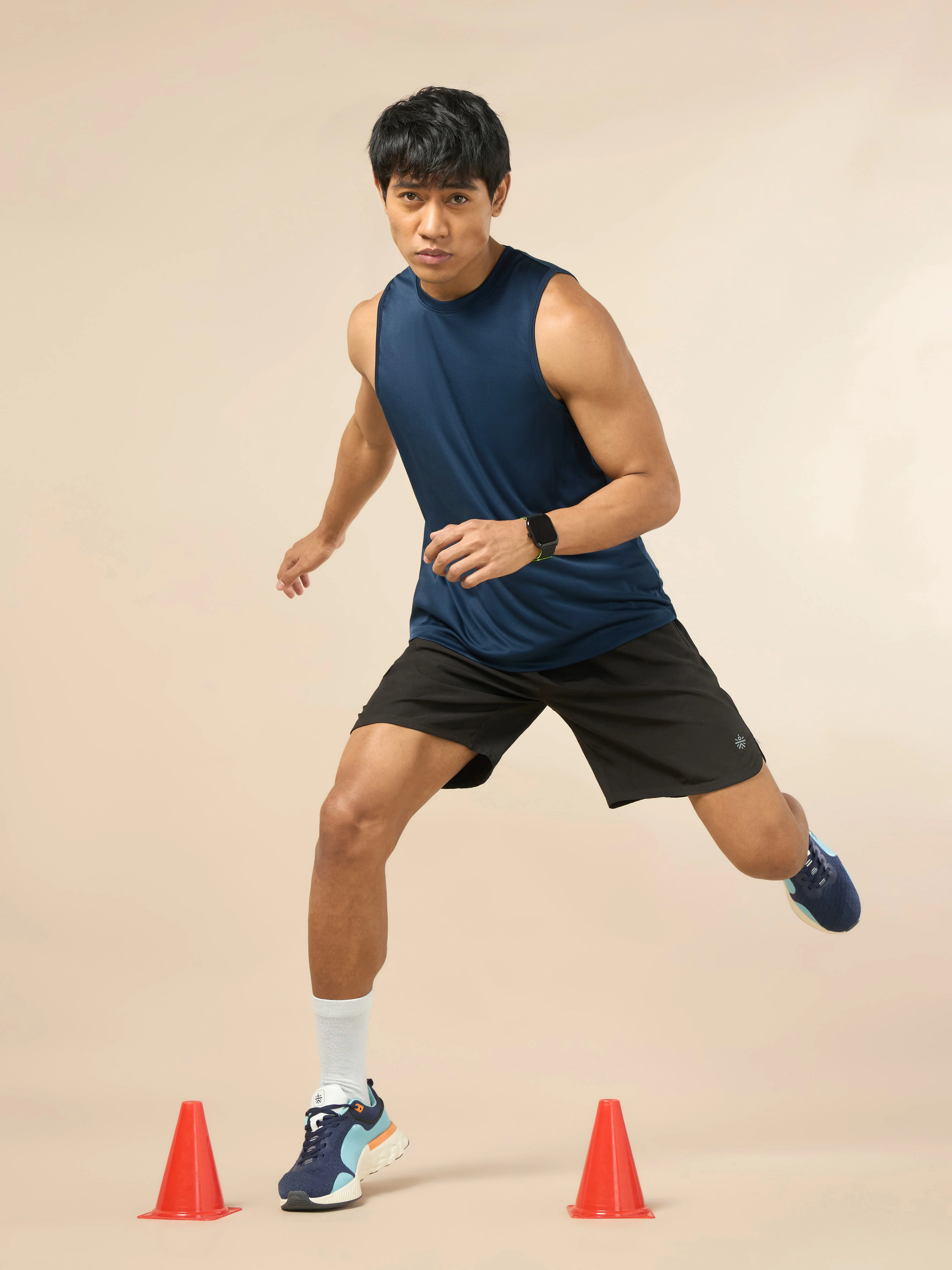 Men's Running Essential Pack of 2 Tanks - Image 2