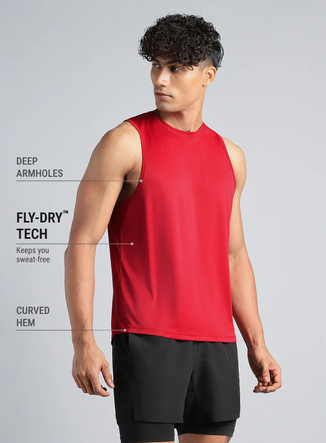 Men's Running Essential Pack of 2 Tanks - Image 4